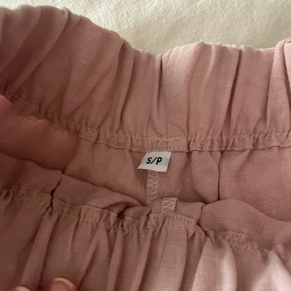 100% linen handmade shorts - Picture 3 of 4